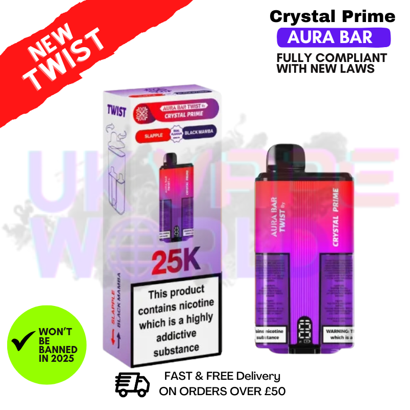 Slapple Crystal Prime 25K Puff Kit