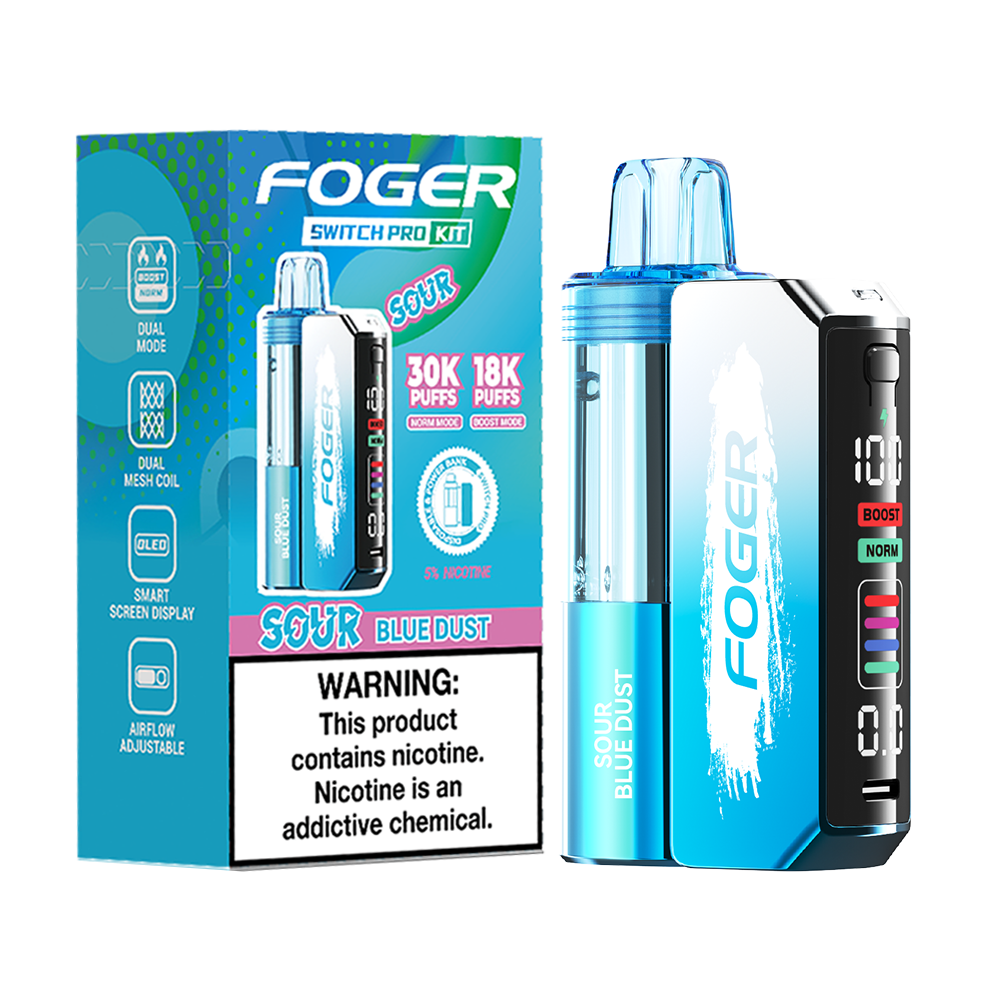 Sour Blue Dust Foger Switch Pro 30K Kit