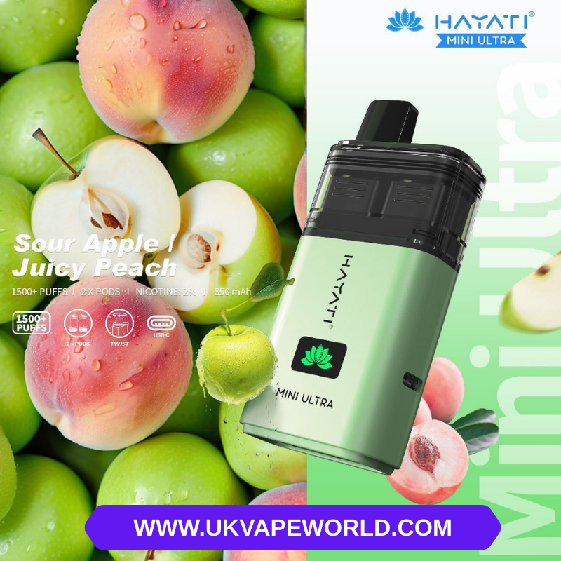 Sauerapfel Hayati Mini Ultra 1500 Puff Twist Bar