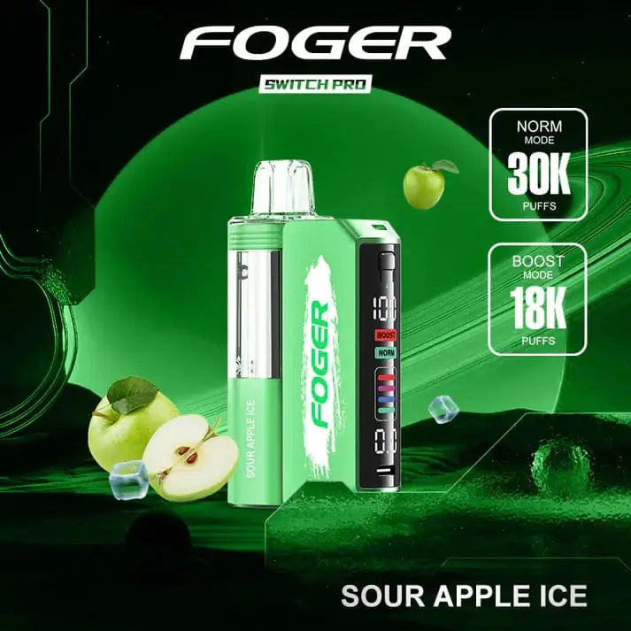 Sour Apple Ice - Foger Switch Pro 30K Disposable Kit