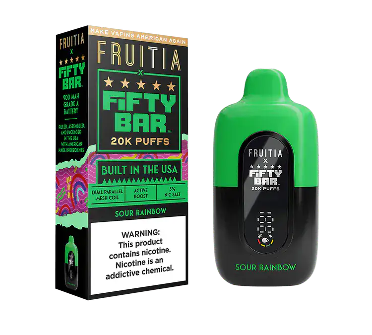 Sour Rainbow - Fifty Bar 20K Disposable Vape