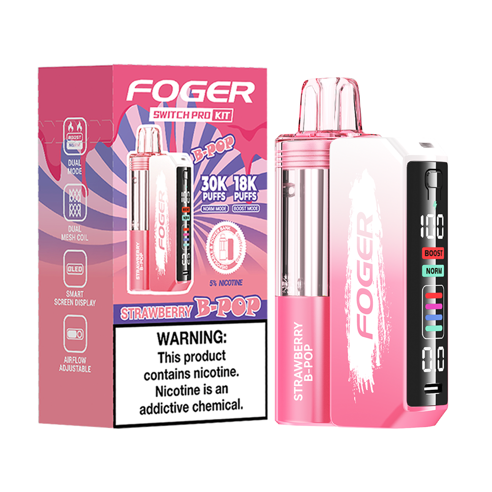 Strawberry B-pop Foger Switch Pro 30K Kit