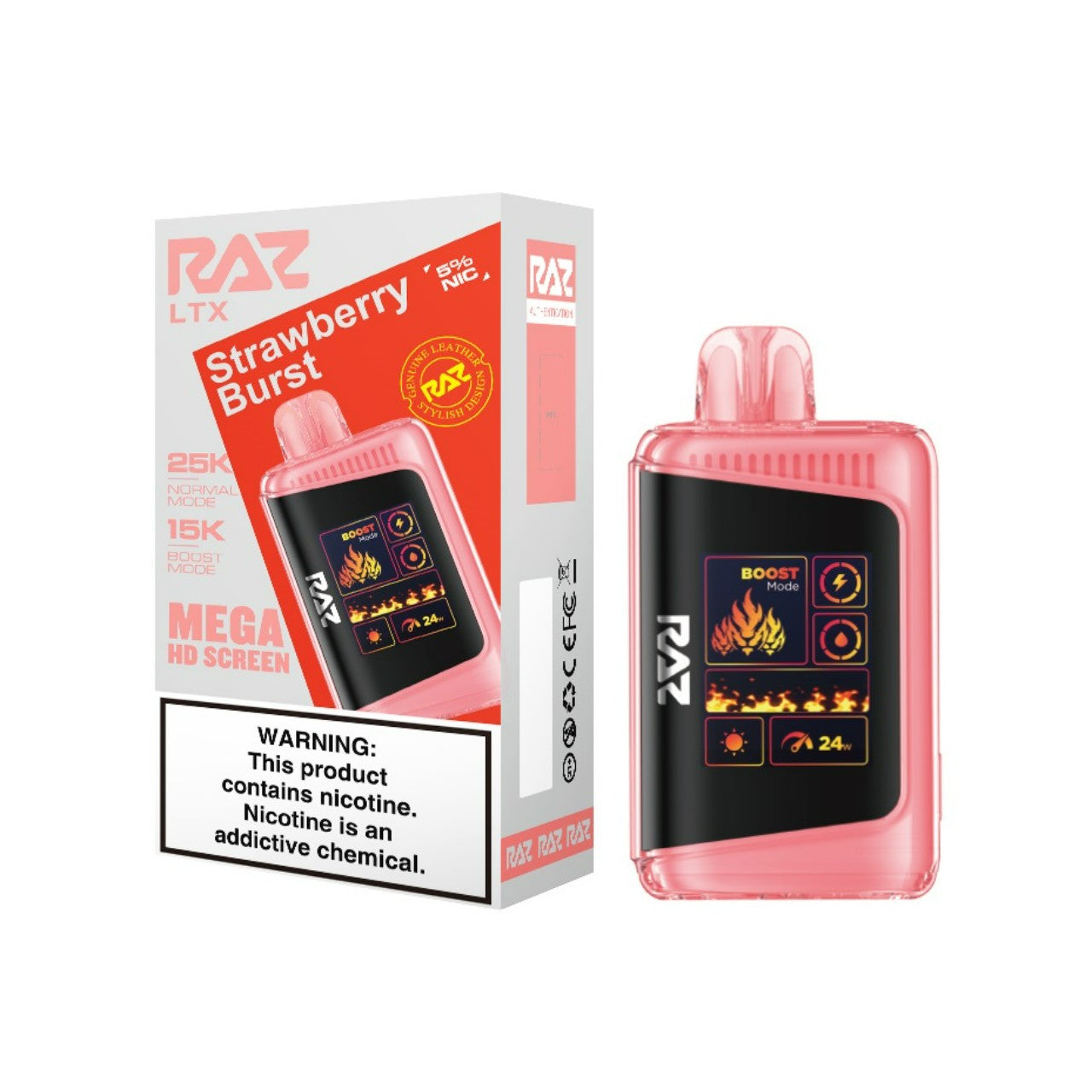 Strawberry Burst Raz LTX 25K