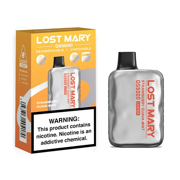 Strawberry Guava Mint Lost Mary OS5000 Luster
