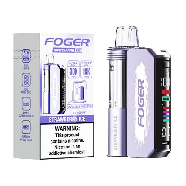 Strawberry Ice Foger Switch Pro 30K Kit