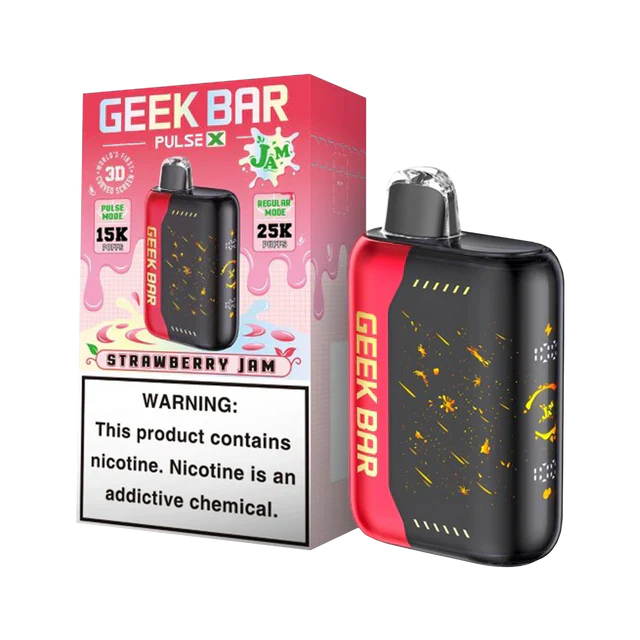 Strawberry Jam Geek Bar Pulse X 25000
