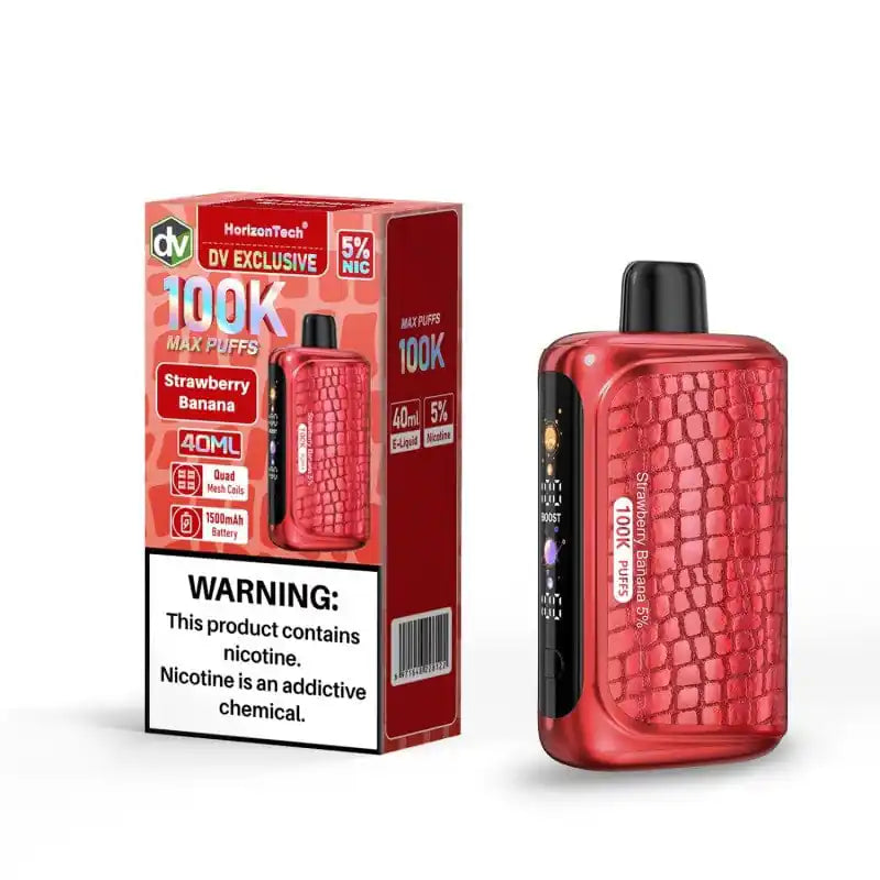 Strawberry Banana - HorizonTech 100k Disposable Vape