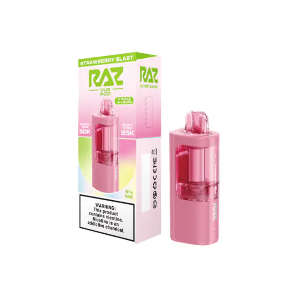 Strawberry Blast - RAZ Vue 50K Disposable Pod