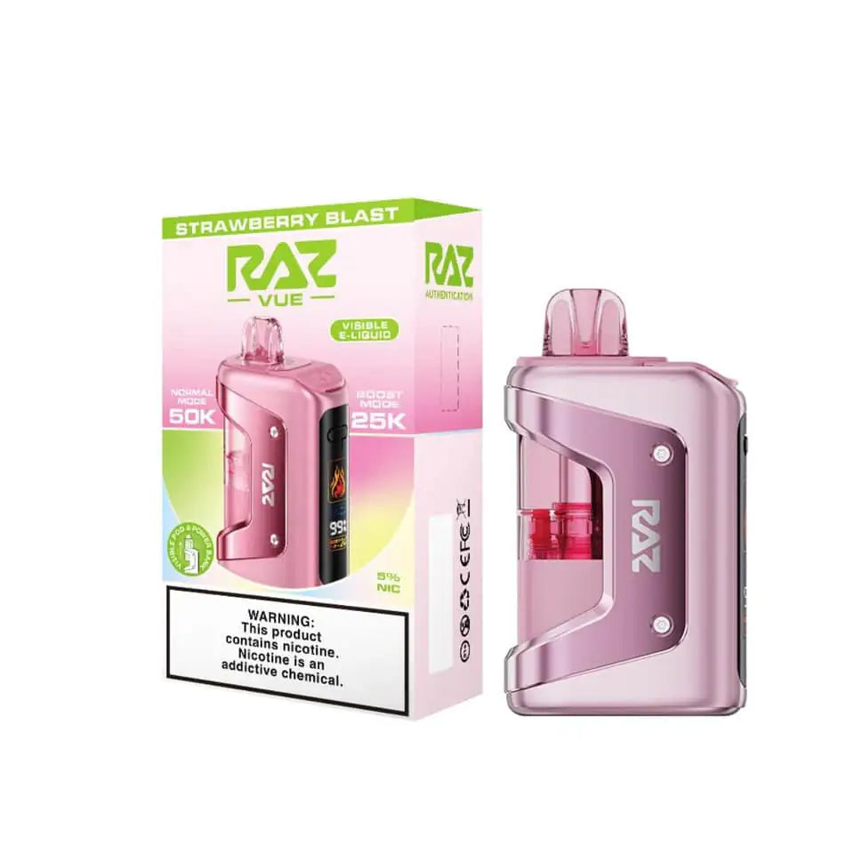 Strawberry Blast - RAZ Vue 50K Disposable Vape Kit