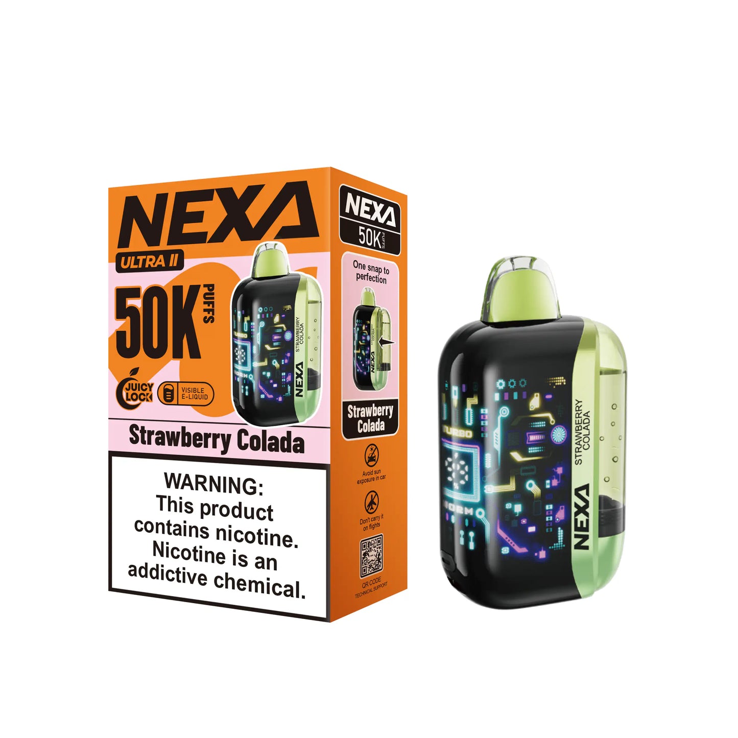 Strawberry Colada - NEXA Ultra II 50K Disposable Vape