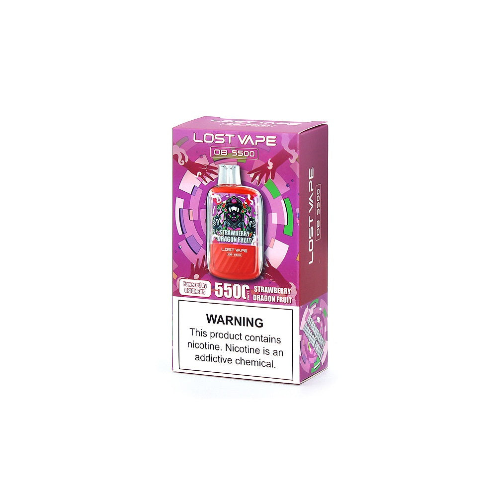Strawberry Dragon Fruit Lost Vape OB5500