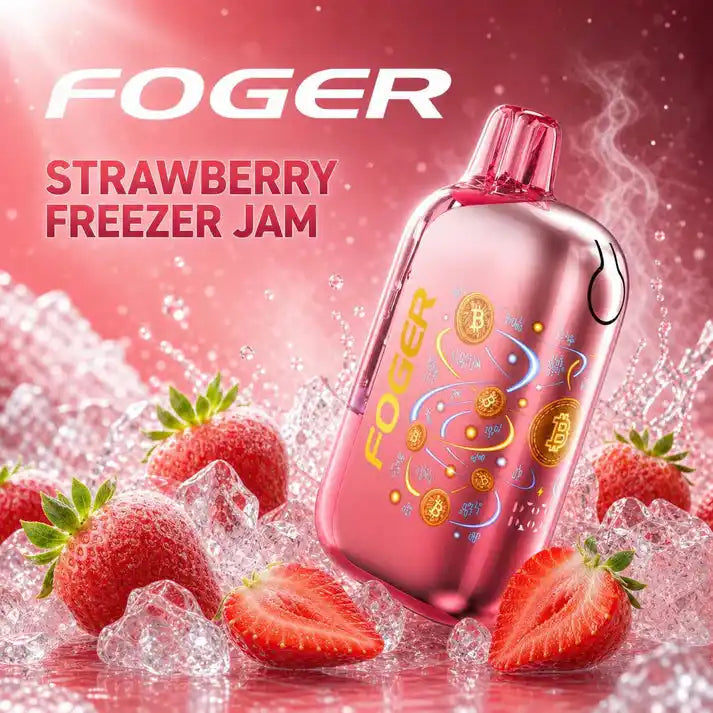 Strawberry Freezer Jam - Foger Bit 35k Disposable Vape