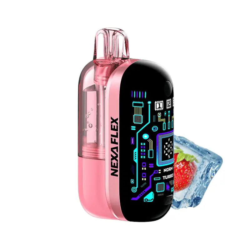 Strawberry Ice - Nexa Flex Flavor Booster 40k Disposable Vape