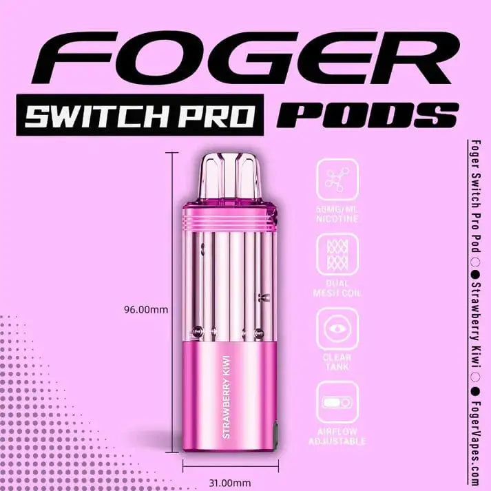 Strawberry Kiwi - Foger Switch Pro 30K Disposable Pod