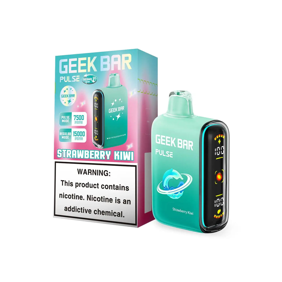 Strawberry Kiwi - Geek Bar Pulse 15k Disposable Vape