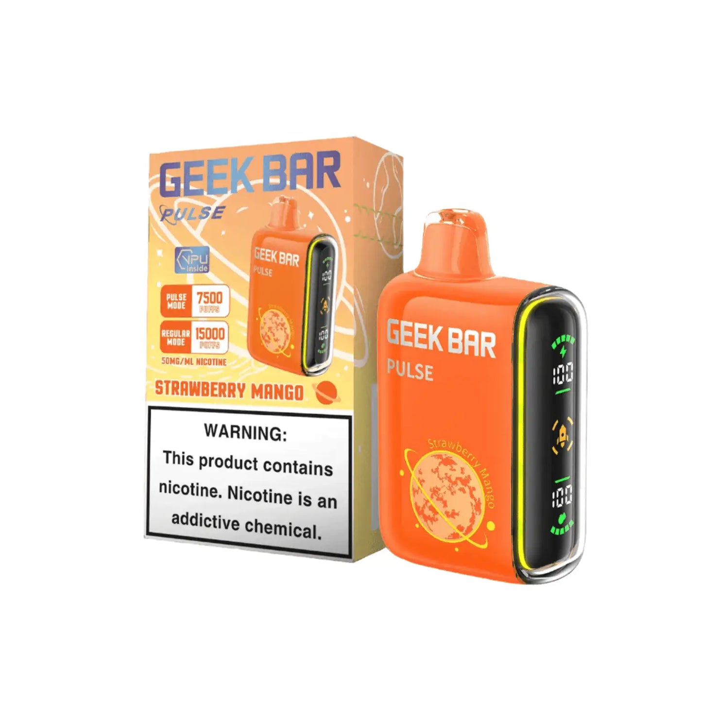 Strawberry Mango - Geek Bar Pulse 15k Disposable Vape