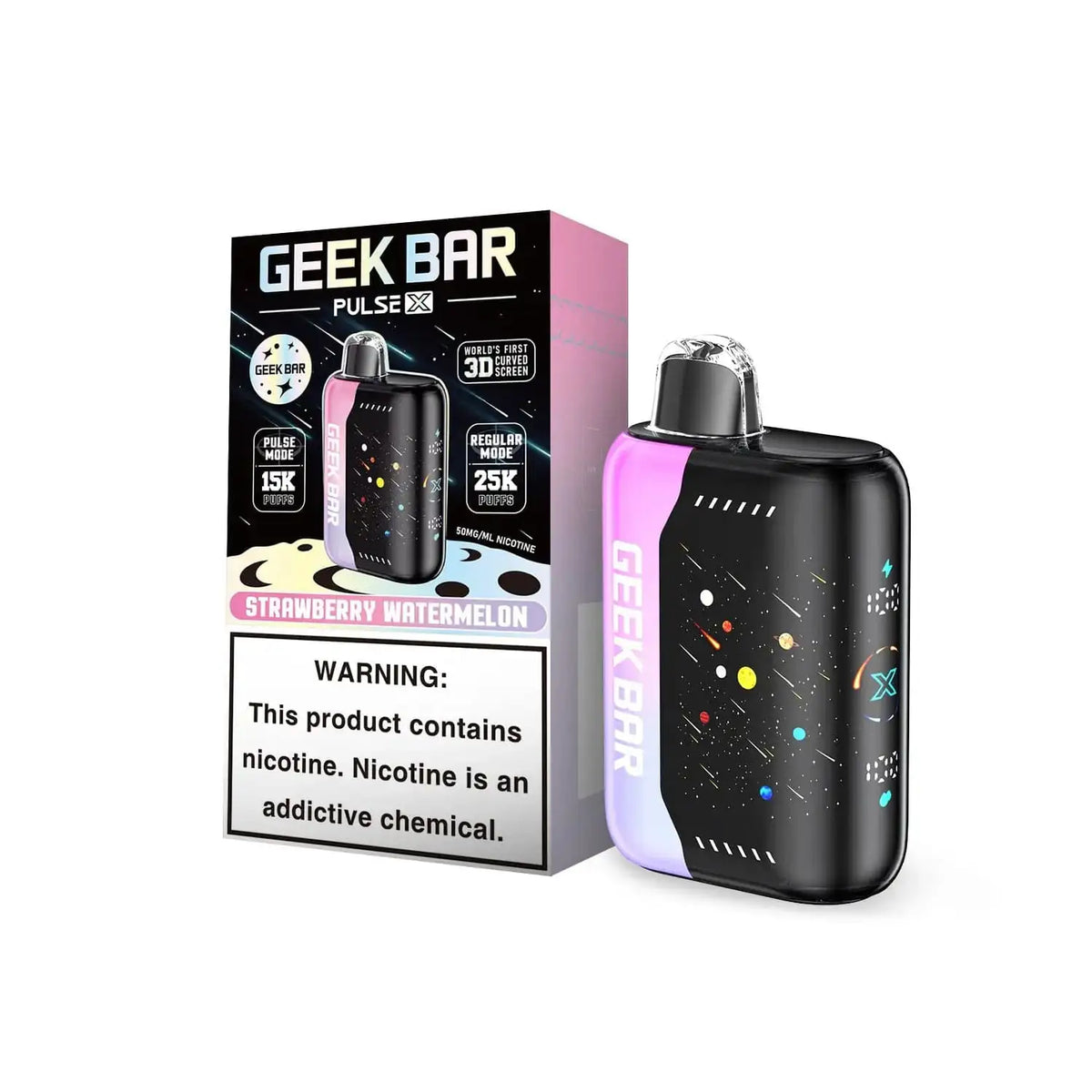 Strawberry Watermelon - Geek Bar Pulse X 25K Disposable Vape