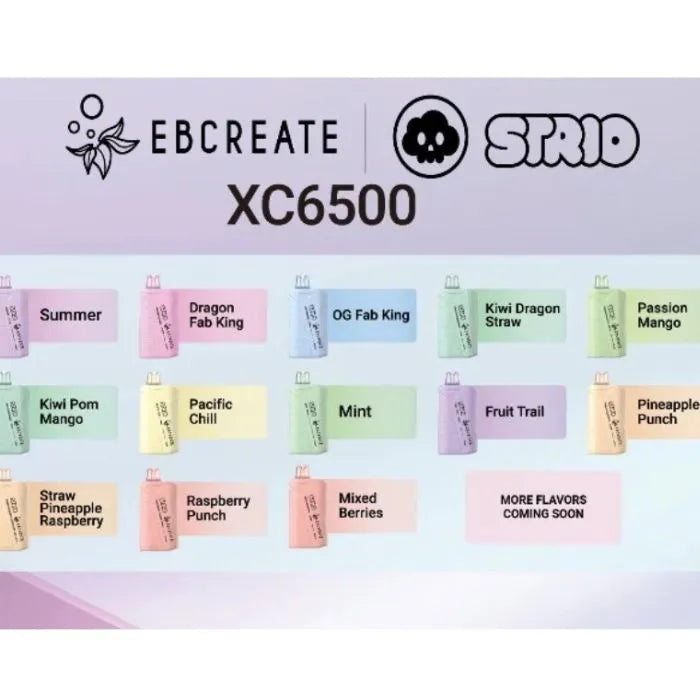 Strio x EB Create (Elf Bar) XC6500 Vape.