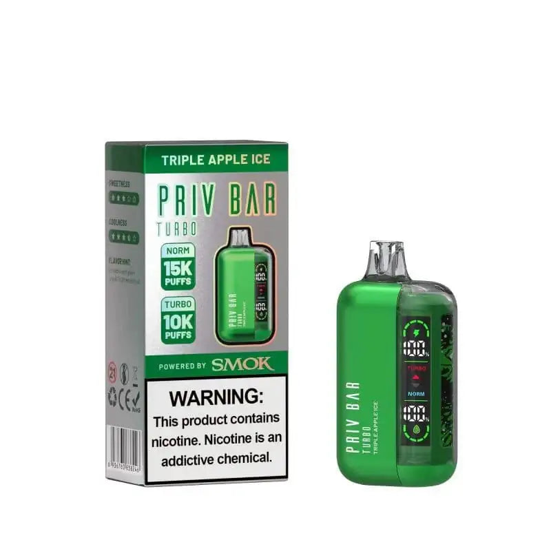 Triple Apple Ice - Priv Bar Turbo 15k Disposable