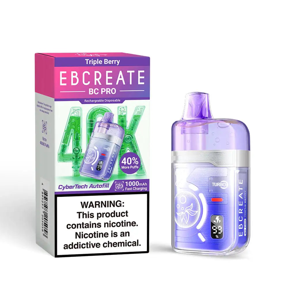 Triple Berry - EBCREATE BC Pro 40K Disposable Vape