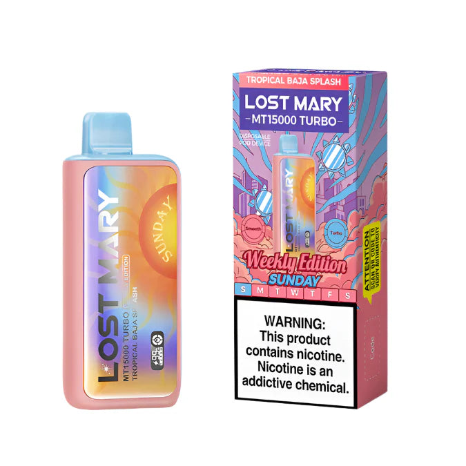 Tropical Baja Splash Lost Mary MT15000 Turbo Weekly Edition