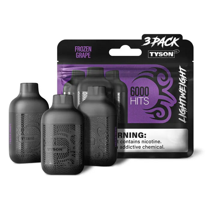 Tyson 2.0 Lightweight 6K - 3er-Pack E-Zigarette