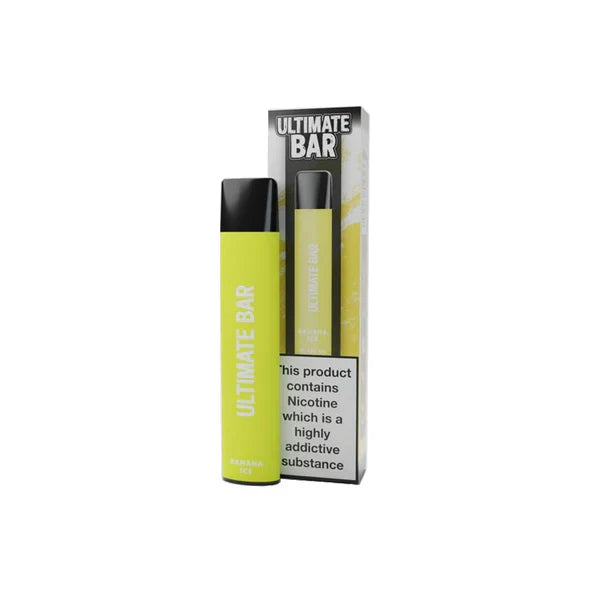 10 Pieces Ultimate Bar 600 Puffs Disposable Vape Kit