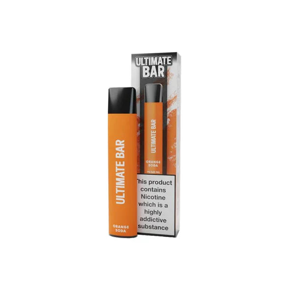 10 Pieces Ultimate Bar 600 Puffs Disposable Vape Kit