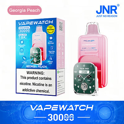 JNR Vape Watch 30000 Puffs Disposable Vape (2%3%5%Nicotine)19ML 850mAh 10 Flavors Available In Sales