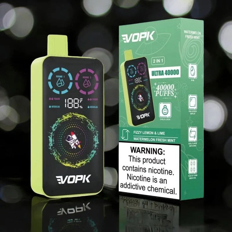 VOPK ULTRA 30000 puffs Wholesale Large Screen Factory Price Dual Flavors Vape