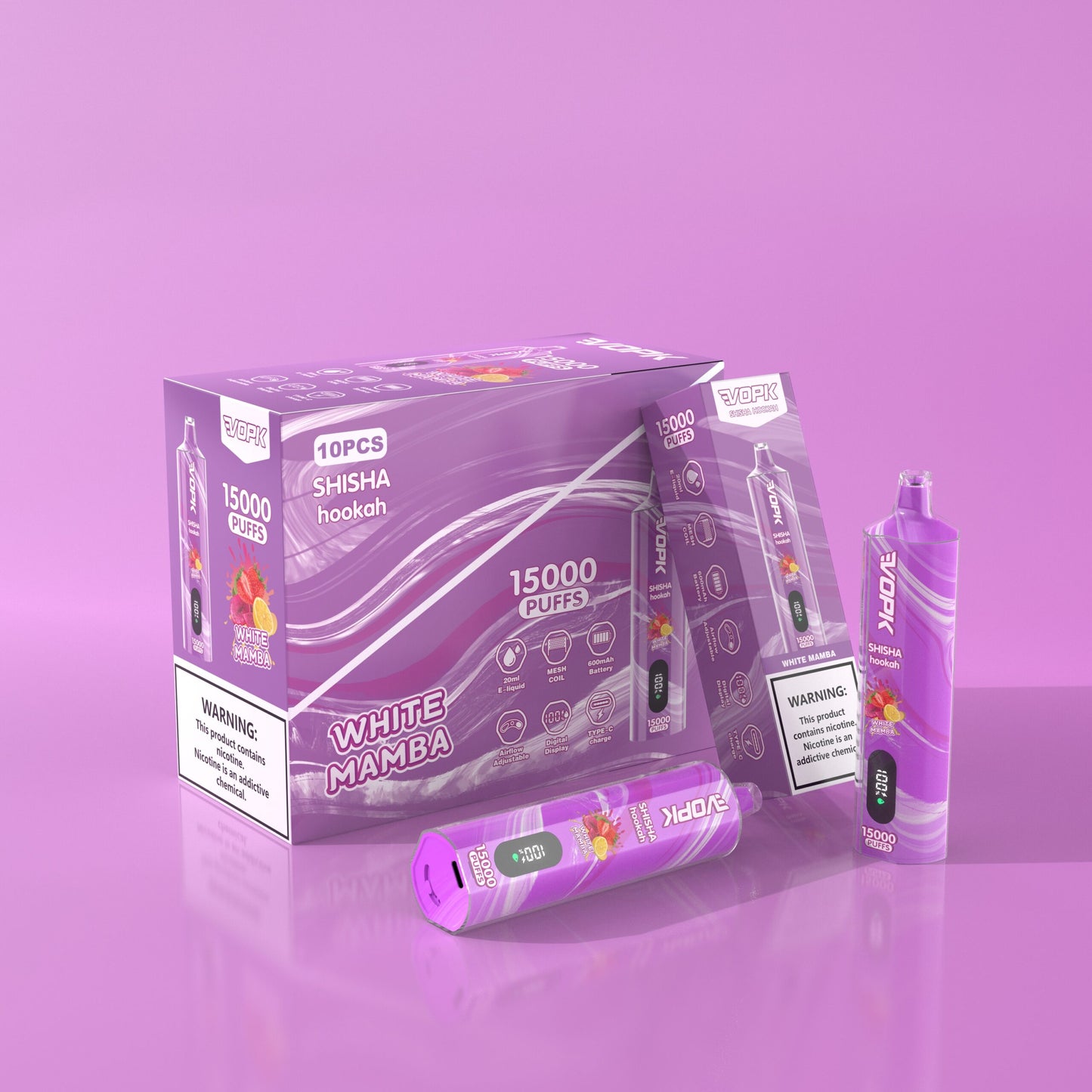 VOPK Shisha Hookah 15000 Puffs Disposable Vape Wholesale
