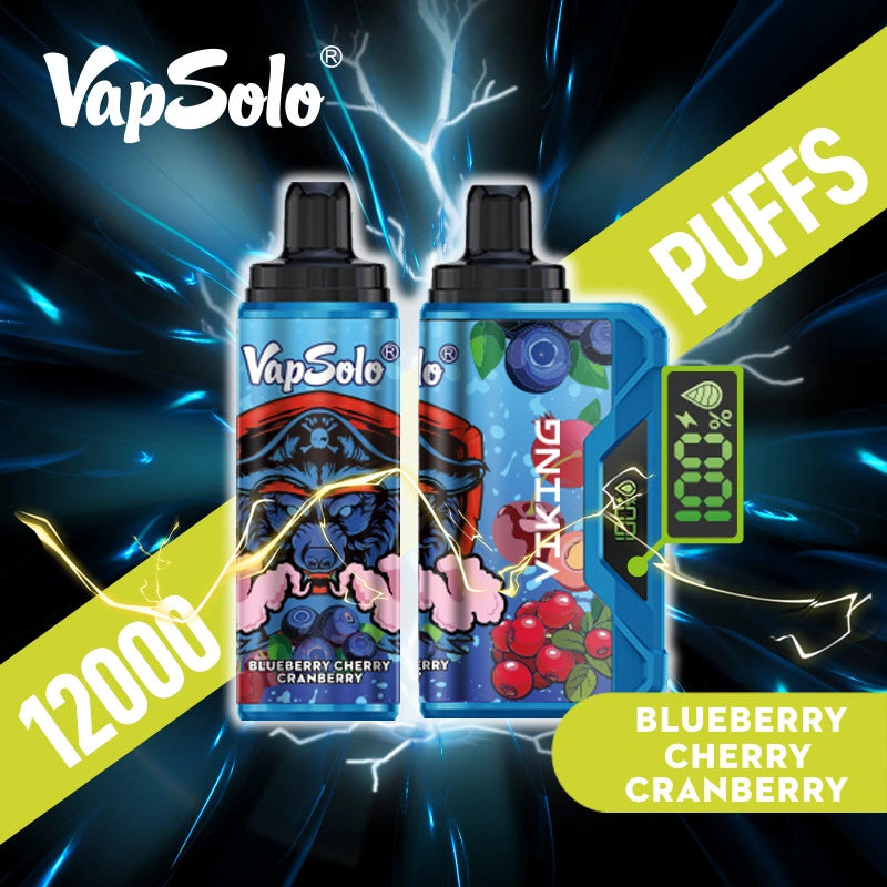 22ml 6500 Puffs Disposable Vape - 5% Nicotine. 15 Flavors. Type-C