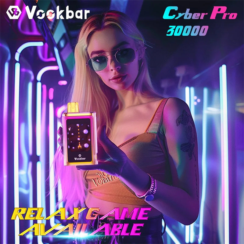 2024 New Product Vookbar Cyber PRO 30000 Puffs Wholesale Disposable Vape Pen Original Factory Hookah Eliquid Vaporizer OEM/ODM Wape
