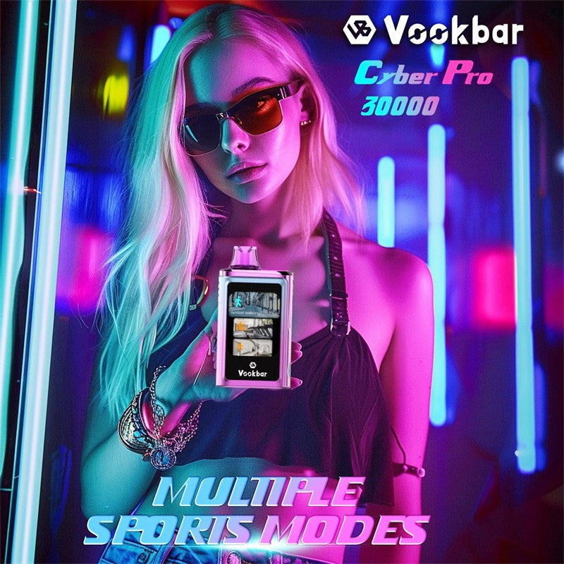 2024 New Product Vookbar Cyber PRO 30000 Puffs Wholesale Disposable Vape Pen Original Factory Hookah Eliquid Vaporizer OEM/ODM Wape