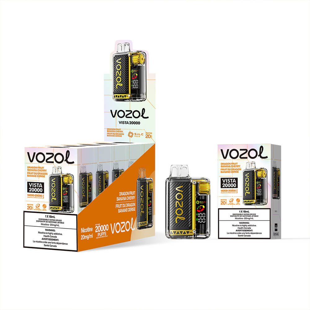Vozol VISTA 20000 puff Disposable Vape 650mAh 16 Flavors In Sales EU warehouse
