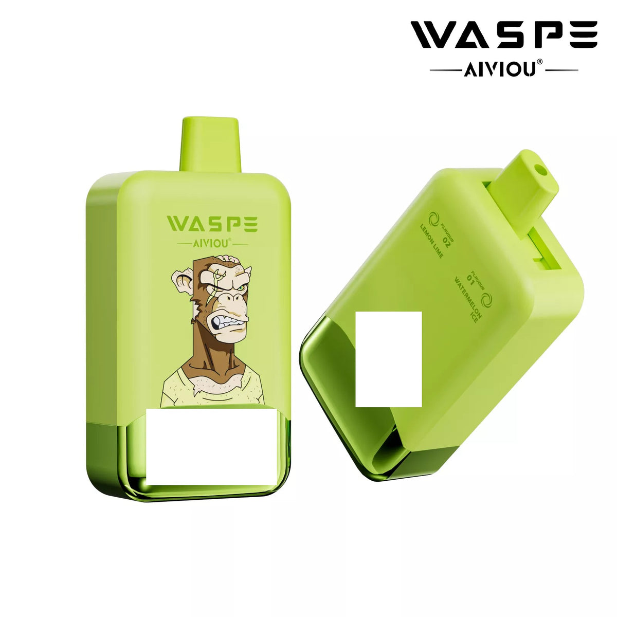 WASPE AIVIOU 40000 Puffs Double Taste LED Screen Bulk Buy Rechargeable Disposable Vapes Wholesale