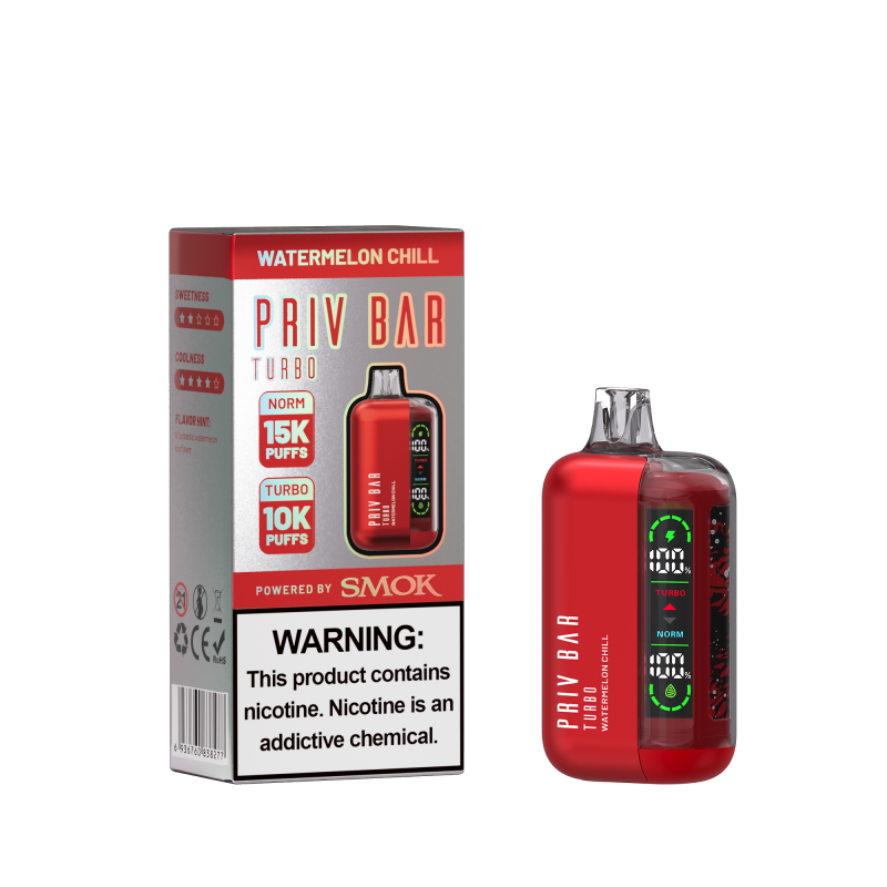 Watermelon Chill Priv Bar Turbo 15000