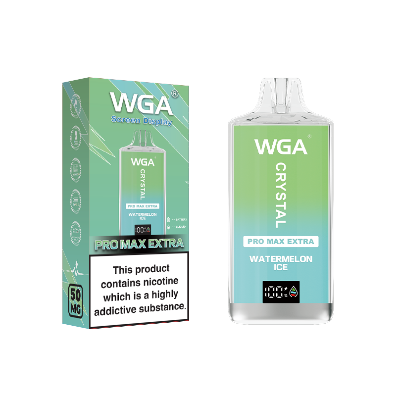 wga Disposable Vape Crystal Watermelon-Ice 15000 Puffs