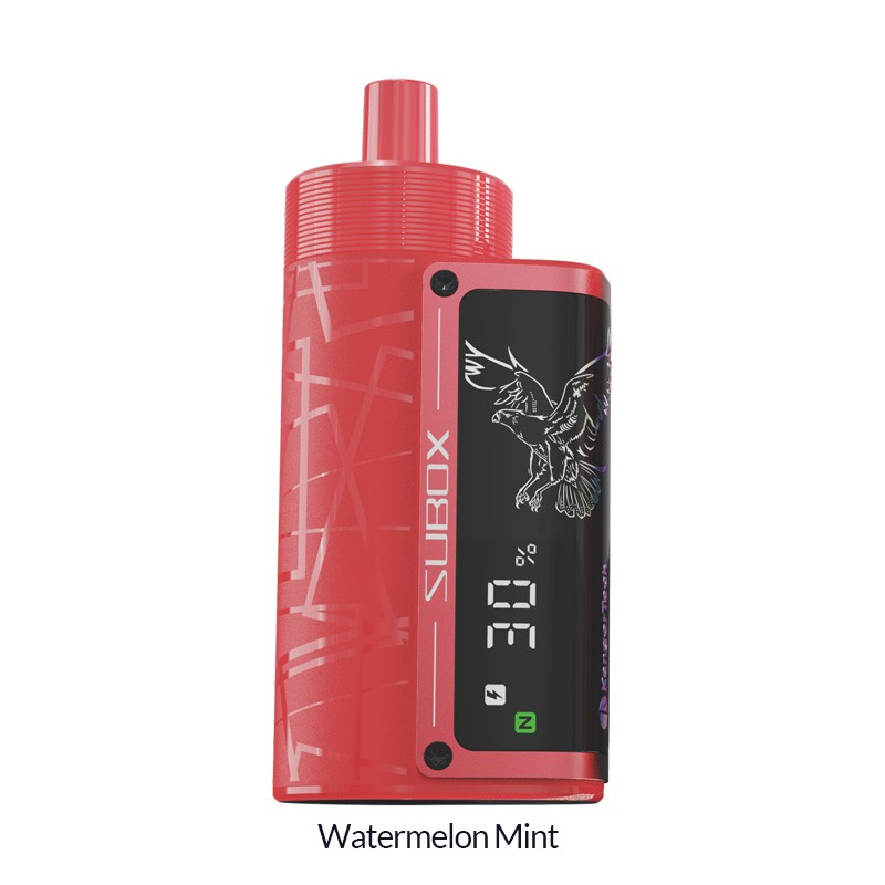 Kanger Subox 50000 Züge E-Zigarette - 40ml E-Liquid, 0,35% Nikotin, 18 Geschmacksrichtungen