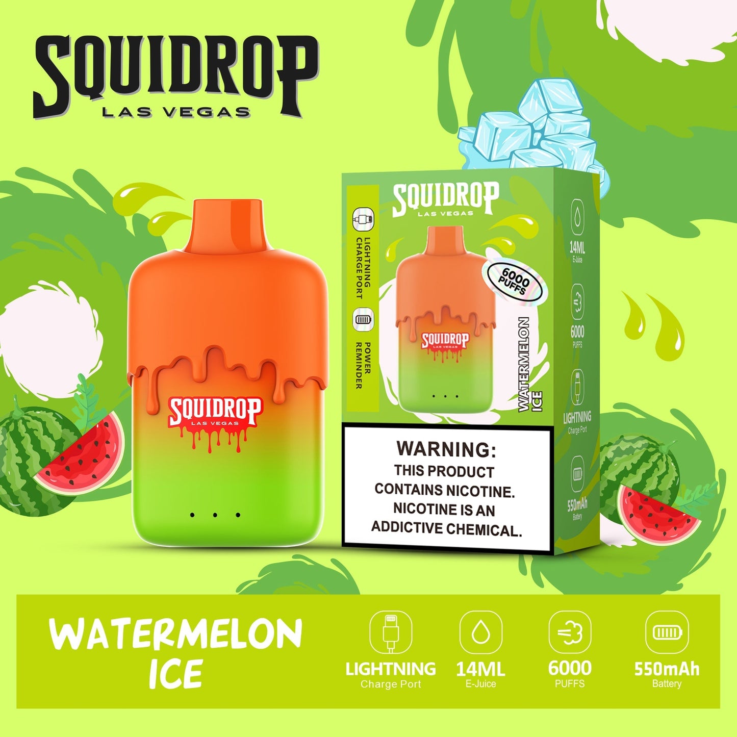 VAPMOD SOUIDROP 6000Puffs Disposable Vape Wholesale