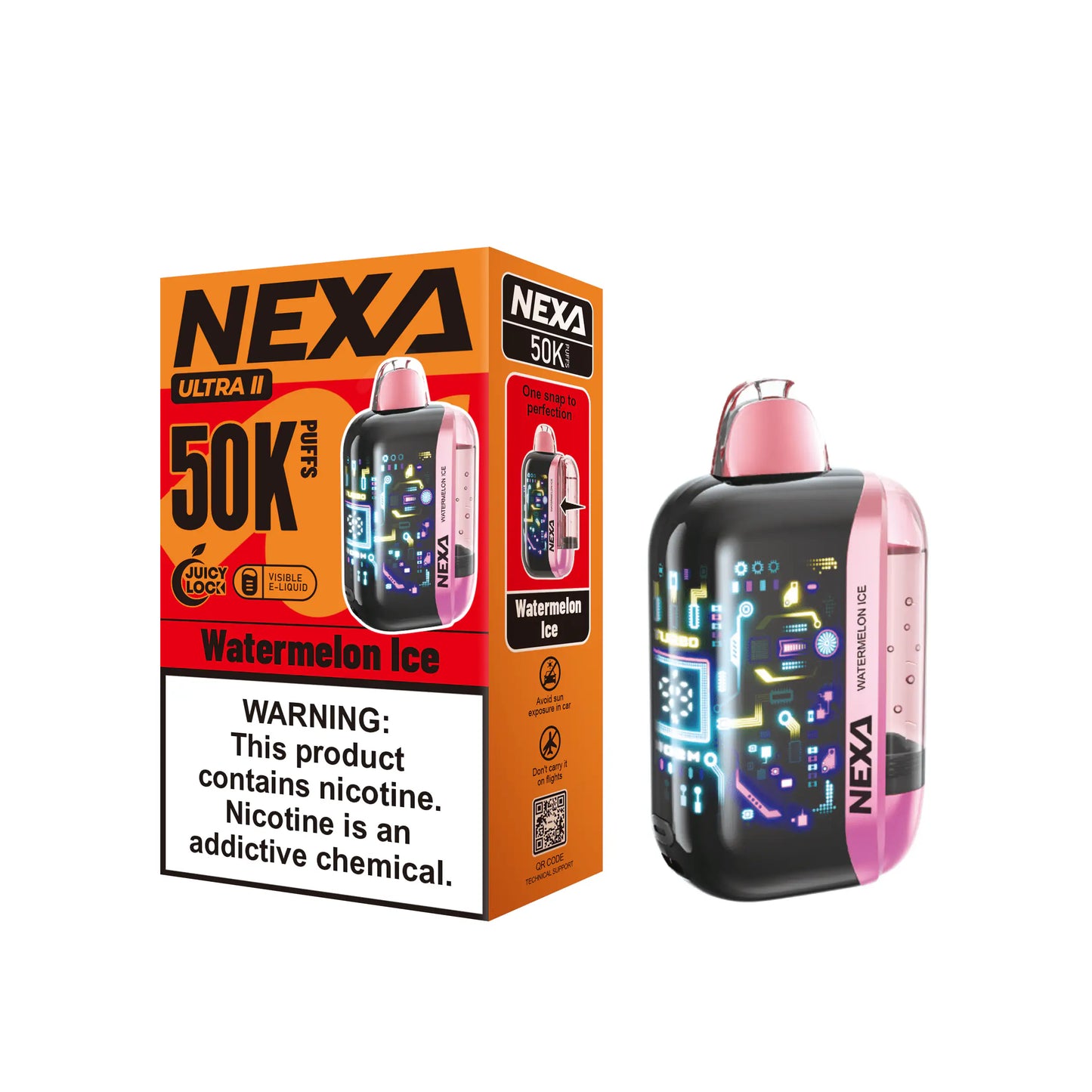 Watermelon Ice - NEXA Ultra II 50K Disposable Vape