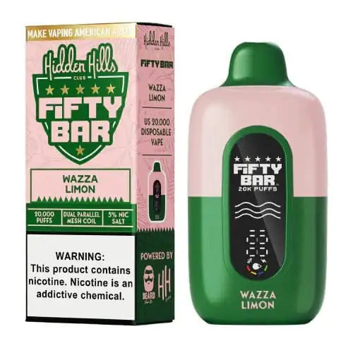 Wazza Limon - Fifty Bar 20K Disposable Vape
