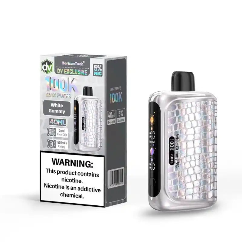 White Gummy - HorizonTech 100k Disposable Vape