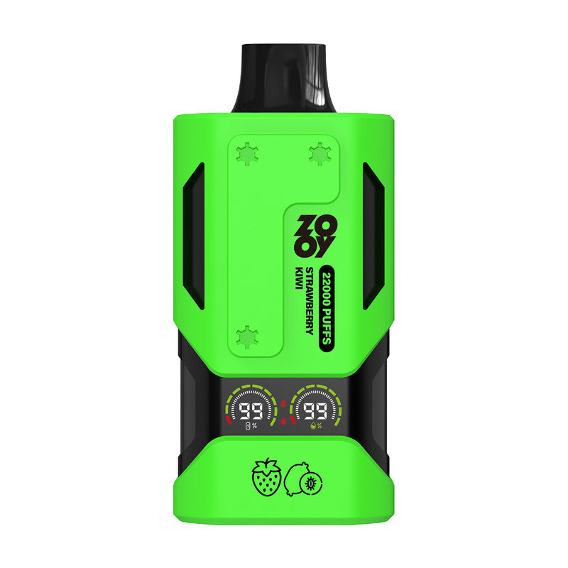 ZOOY VAPE Einweg-E-Zigarette für 22.000 Züge – 30 ml, 650 mAh, 10 Geschmacksrichtungen (0–5 %)