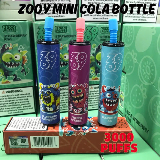 ZOOY Cola Bottle 3K Puffs Affordable Good Sale Today