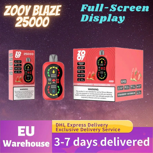 ZOOY Blaze 25K Puffs Double Screen Premium Quality Best Sale