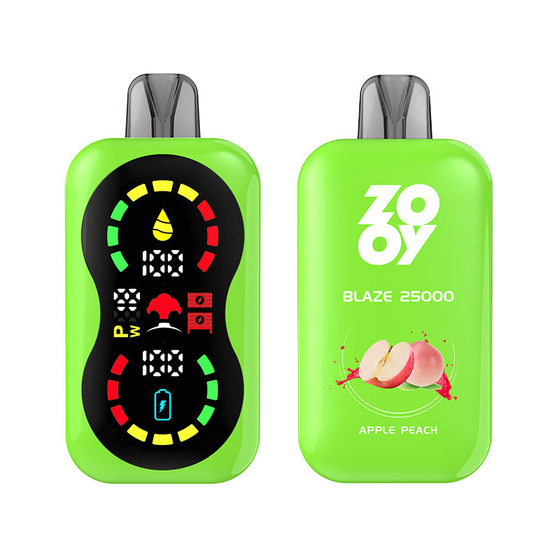 Zooy Blaze 25k Puff 25000 Pod Bar Digital Box Disposable Vape