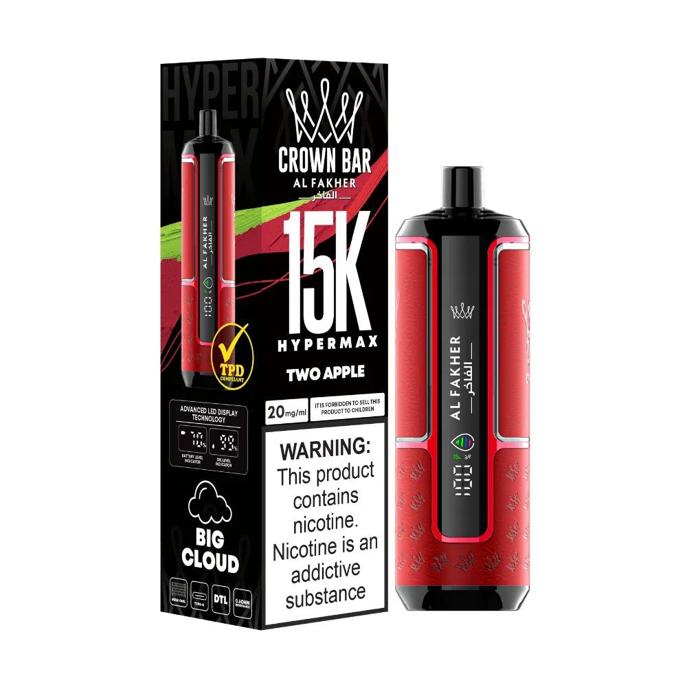 Al Fakher Hypermax 15k Puffs Disposable Vape - Al Fakher Hypermax 15000 Puffs