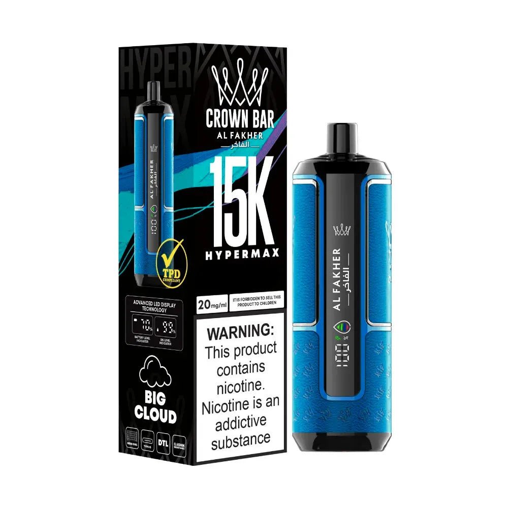 Al Fakher Hypermax 15k Puffs Disposable Vape - Al Fakher Hypermax 15000 Puffs