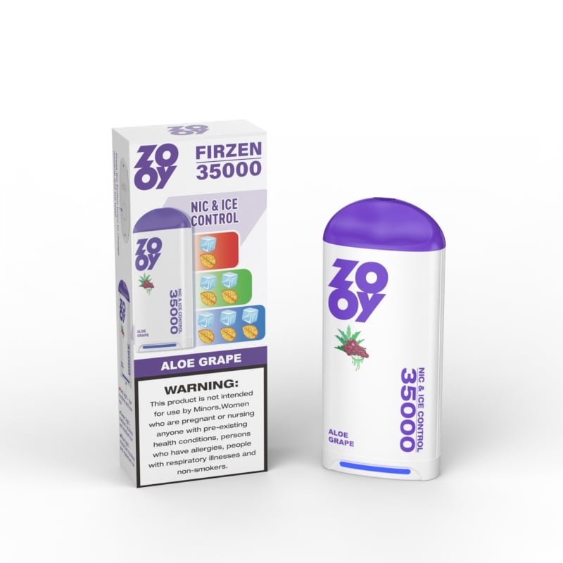 ZOOY FIRZEN 35000 Puffs Nic&Ice Control Disposable Vape 550mAh battery 10 Flavor Options